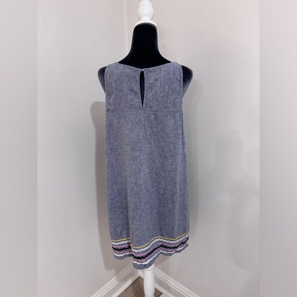 Denim Shift Dress Size L - Picture 4 of 7